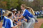 Softball vs Emerson 1  Wheaton College Softball vs Emerson in game 1 of a doubleheader. - Photo By: KEITH NORDSTROM : Wheaton, Softball